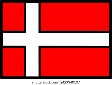 Denmark flag ideal for the Olympic Games