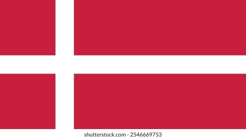 Denmark Flag Illustration Premium Quality High Resolution 300DPI