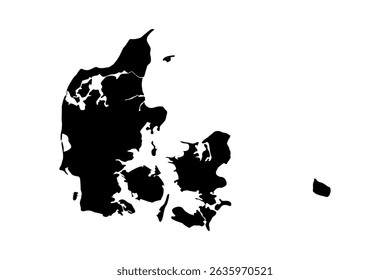 Denmark flag map icon symbol