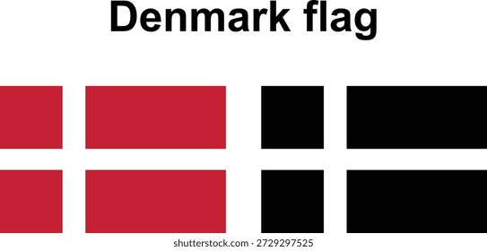 Bandeira da Dinamarca definida país bandeira mundo 