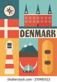 denmark icon set