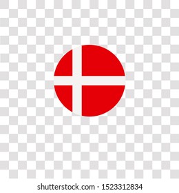denmark icon sign and symbol. denmark color icon for website design and mobile app development. Simple Element from countrys flags collection for mobile concept and web apps icon.
