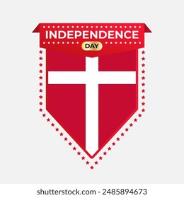 Denmark Independence Day Banner Design