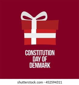 Denmark Independence Day Celebration. Vector Illustration. Good for independence day campaign.