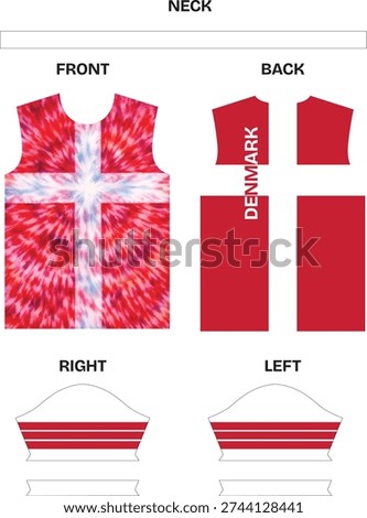 Denmark Jersey Design for worldcup ,only for fan
