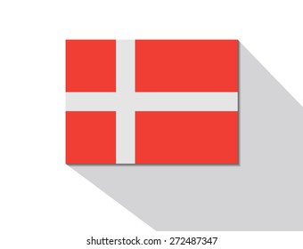 denmark long shadow flag