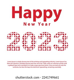 Denmark New Year 2023 Background Post