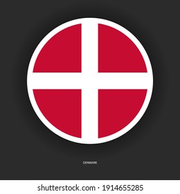 Denmark officially the Kingdom of Denmark, is a Nordic country in Northern Europe. Denmark proper, which is the southernmost of the Scandinavian countries. Denmark button flag icon