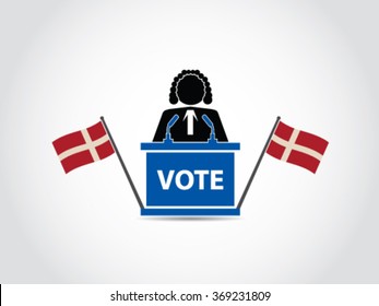 Denmark Podium Judge