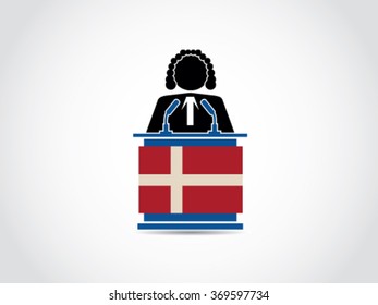 Denmark Podium Judge
