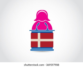 Denmark Podium Woman