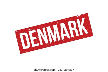 Denmark Rubber Stamp Seal Vector