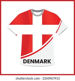 Denmark Shirt Design and Flag Shirt Design