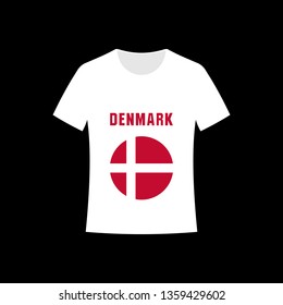 Denmark T Shirt Design