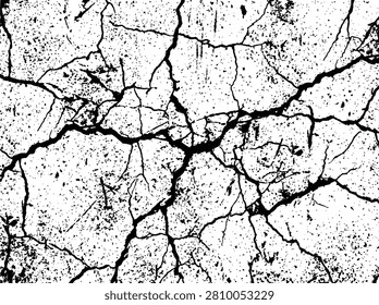 Dense cracked earth texture background design