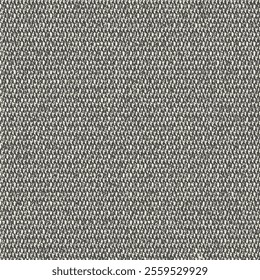 Dense and durable gray canvas made of hemp and cotton. Rough flecked fabric. Textile background. Abstract vector seamless.