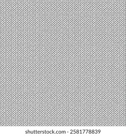 Dense and durable gray fabric woven from hemp and cotton. Piece of a tarpaulin material. Rough textile background. Abstract vector. Seamless pattern.