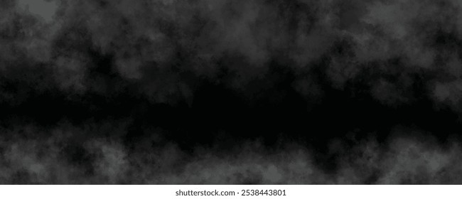 Dense Layer of Gray Smoke Floating in the Air, Creating a Moody and Enigmatic Vibe
