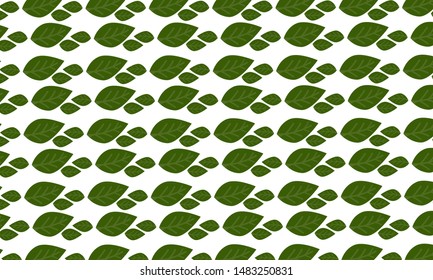Dense Leaf pattern in light background