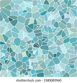 Dense Pebble Dash Speckled Rock Texture Background,  Pattern With Natural Blue Granite Stone Splatter. For Flooring Surface, Ditsy Micro Mosaic Textile. Modern Home Decor Vector EPS10