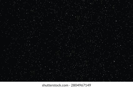 Dense tiny stars filling dark night sky