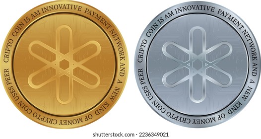 dent coin vector illustrations. 3d illustration