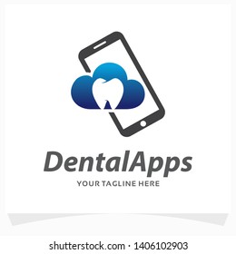 Dental Application Logo Design Template