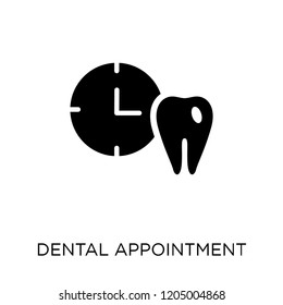 Dental Appointment icon. Dental Appointment symbol design from Dentist collection. Simple element vector illustration on white background.