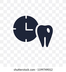 Dental Appointment transparent icon. Dental Appointment symbol design from Dentist collection. Simple element vector illustration on transparent background.