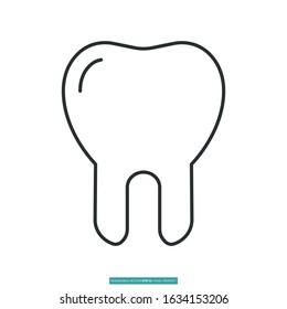 Dental Assistant icon vector illustration logo template for many purpose. Isolated on white background.