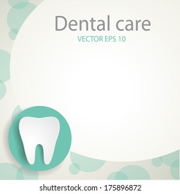 Dental background. EPS 10 file.