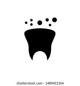 Dental Best Icon Vector Template Logo Design Emblem Isolated Illustration , Health Medical Clinic Simple Business Outline Solid Background White
