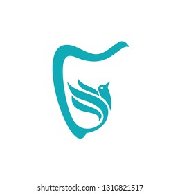 dental bird logo template 