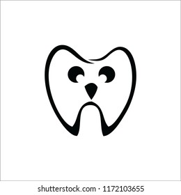 dental bird logo vector eps