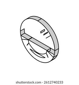 dental bonding isometric icon vector. dental bonding sign. isolated symbol illustration