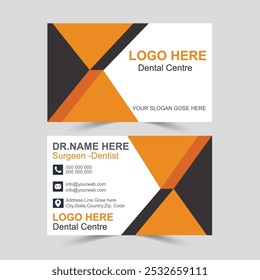 Dental Business card design , di business template signaga