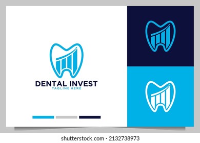dental business with level logo design