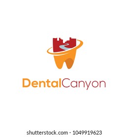 Dental Canyon. Dental Logo Vector.eps
