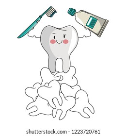 dental care cartoon