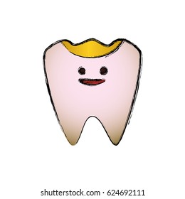 Dental care cartoon