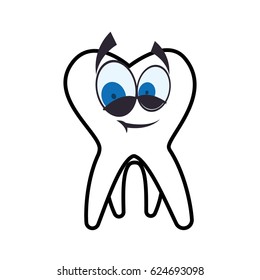 Dental care cartoon