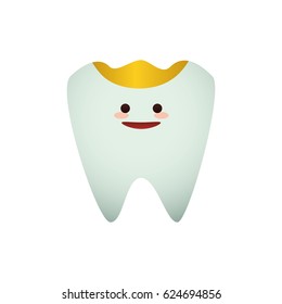 Dental care cartoon
