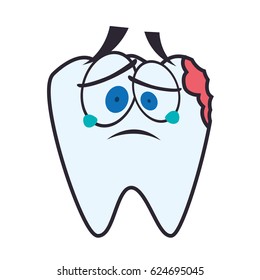 Dental care cartoon