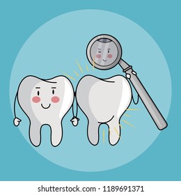 Dental care cartoons