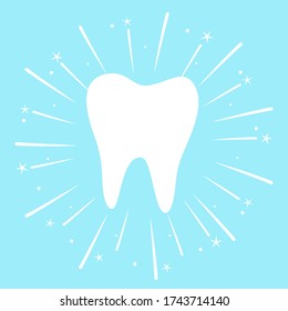Dental Care Clean Teeth icon.