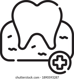 Plantilla de diseño de logotipo de concepto creativo de cuidado dental
