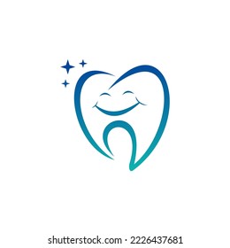 Dental Care Creative Concept Logo Design Template