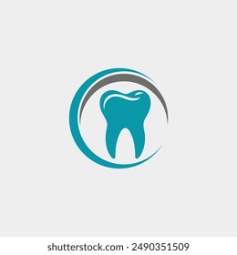 dental care, dent, teeth, natural, green, dental, eco, dentistry logo template