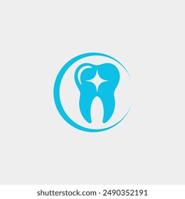 dental care, dent, teeth, natural, green, dental, eco, dentistry logo template