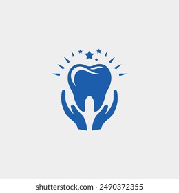 dental care, dent, teeth, natural, green, dental, eco, dentistry logo template